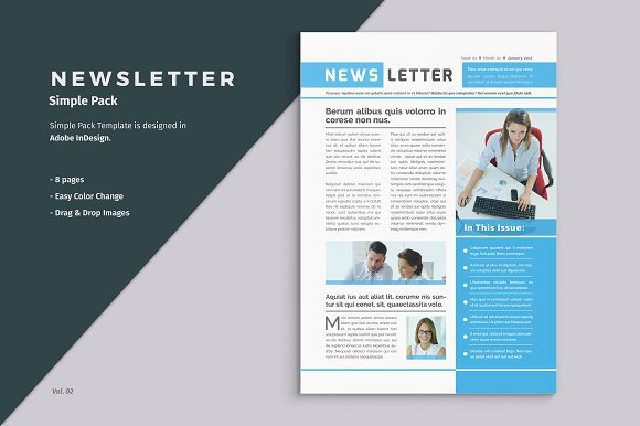 Newsletter template