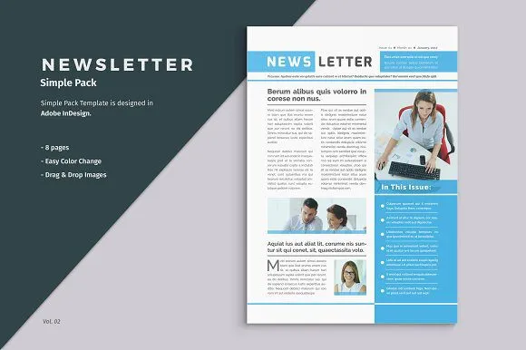 Newsletter template