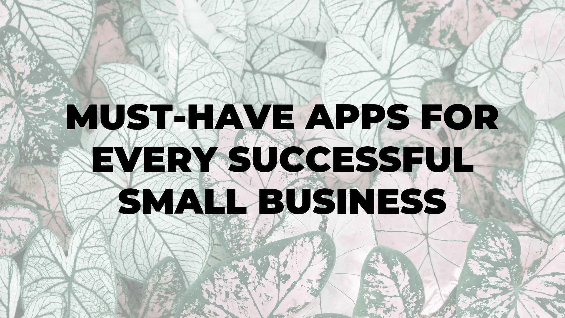 Must-Have Apps for Every Successful Small Business|Must-Have Apps for Every Successful Small Business|Must-Have Apps for Every Successful Small Business|Must-Have Apps for Every Successful Small Business