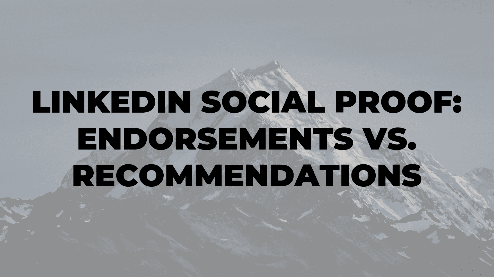 LinkedIn Social Proof: Endorsements vs. Recommendations|LinkedIn Social Proof: Endorsements vs. Recommendations|LinkedIn Social Proof: Endorsements vs. Recommendations