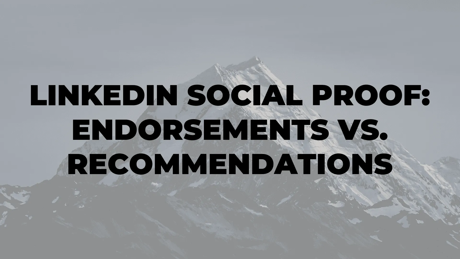 LinkedIn Social Proof: Endorsements vs. Recommendations|LinkedIn Social Proof: Endorsements vs. Recommendations|LinkedIn Social Proof: Endorsements vs. Recommendations