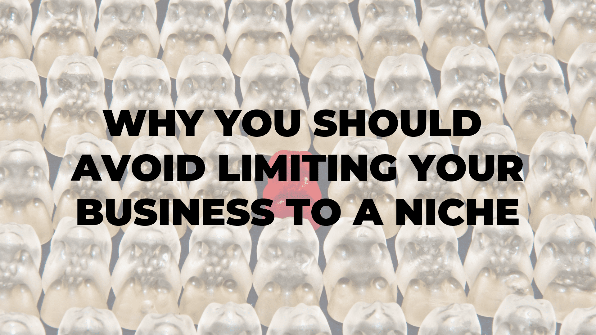 Why You Should Avoid Limiting Your Business to a Niche