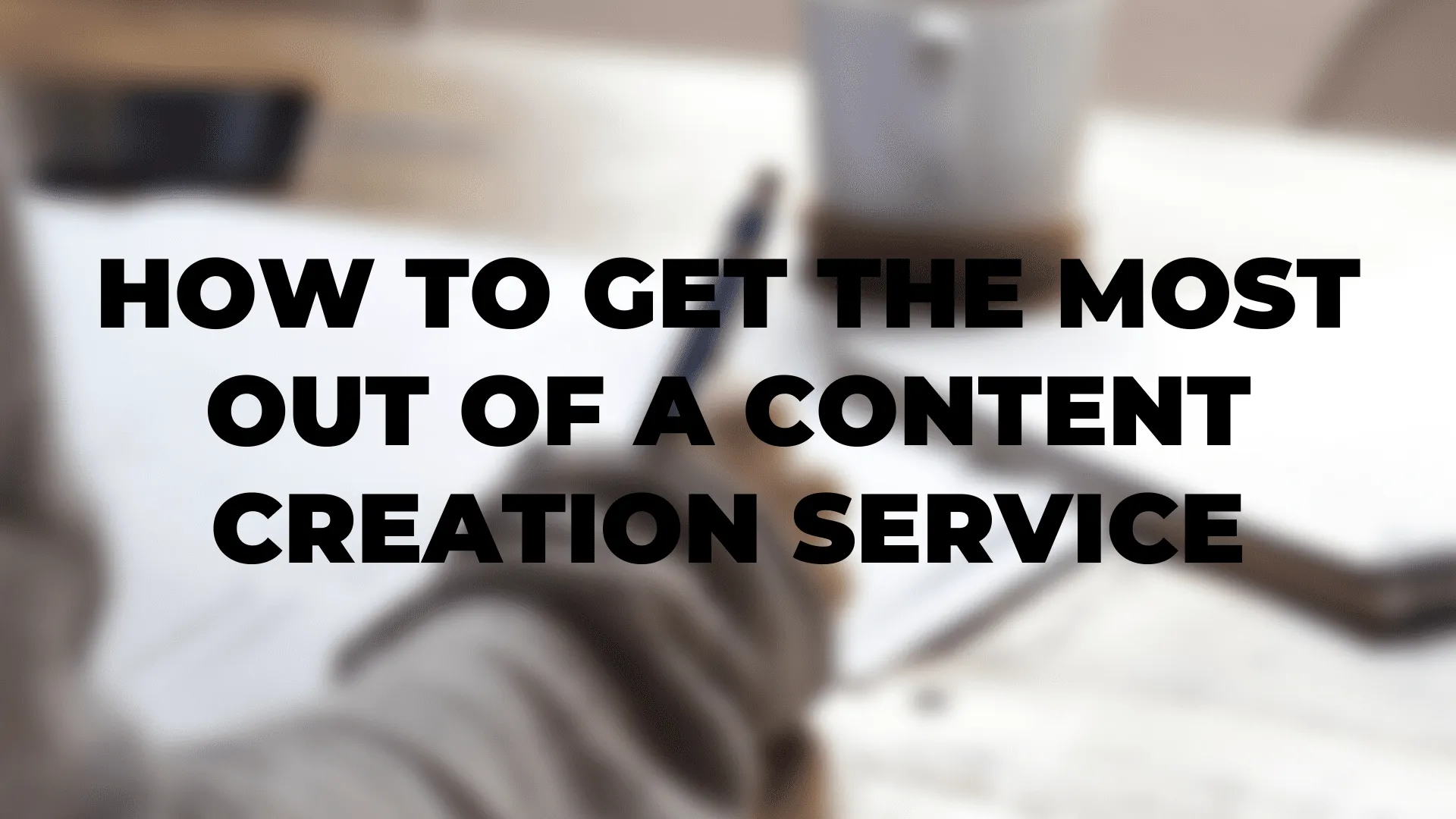 How to get the most out of a content creation service|High-quality pics are important!|Add social media icons to your website.|QR Codes that link to your socials are a great thing to add to printed materials.
