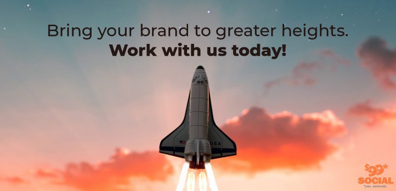 Bring your brand to greater heights. Work with us today!
