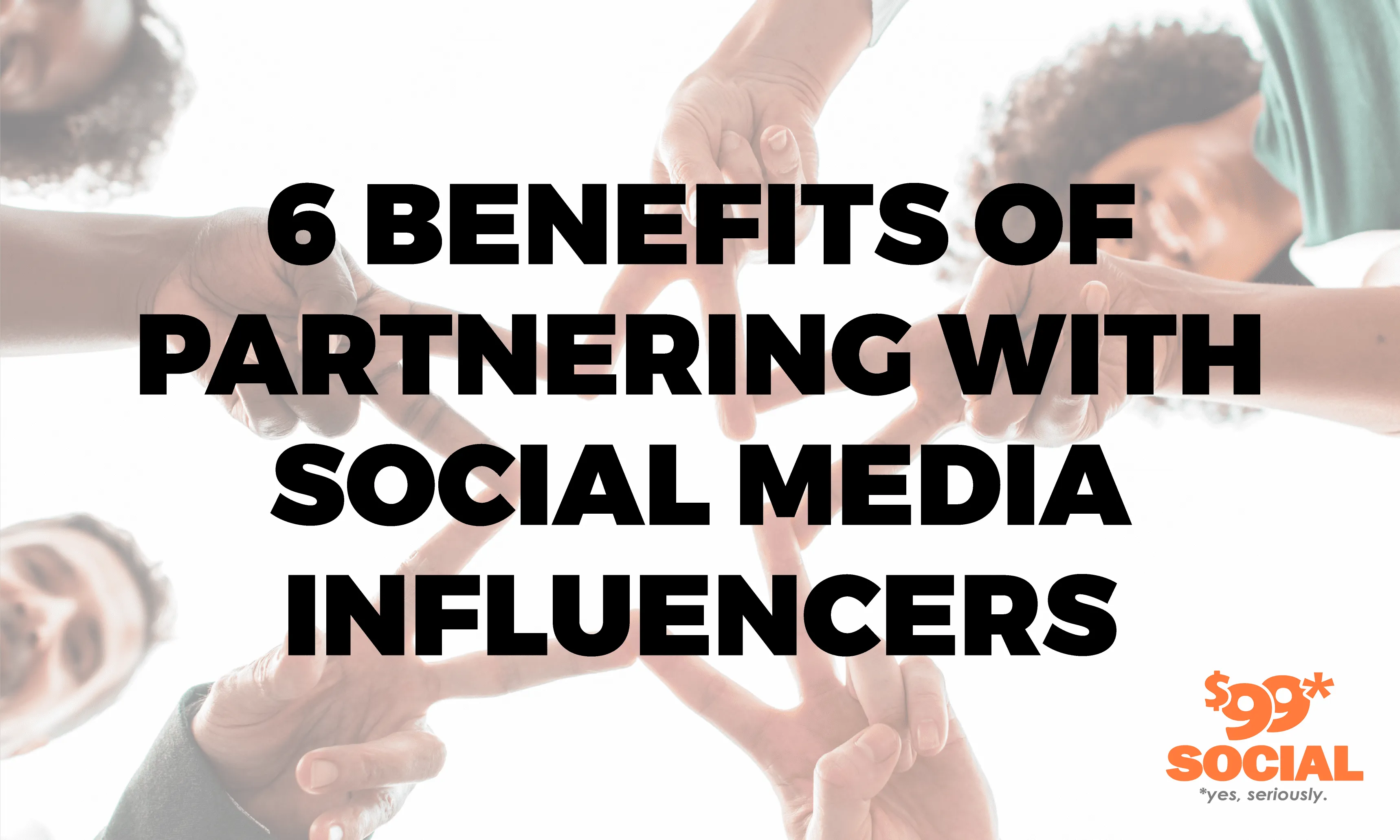 6 Benefits of Partnering with Social Media Influencers|Builds brand trust|Improves your search engine ranking|Generates relevant leads|Reduces your brand’s need to produce unique content|Attracts a new target audience||7 Reasons Why Social Media Marketing is Important for Your Small Business|5 Tips for Picking the Most Effective Social Networks for Your Small Business