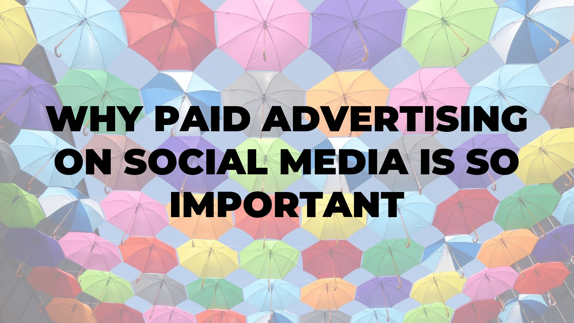 Why Paid Advertising on Social Media is So Important