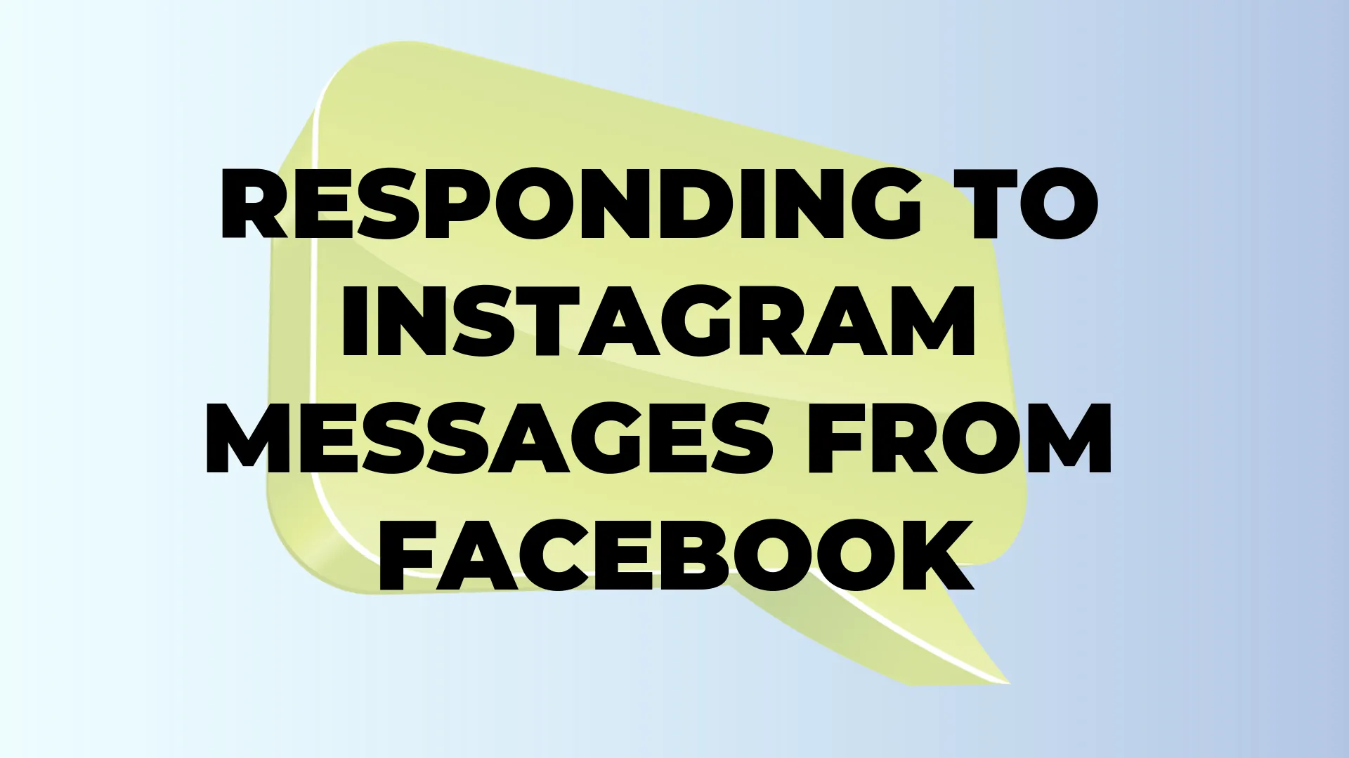 Responding to Instagram Messages from Facebook I $99 SOCIAL|Responding to Instagram Messages from Facebook I $99 SOCIAL|||