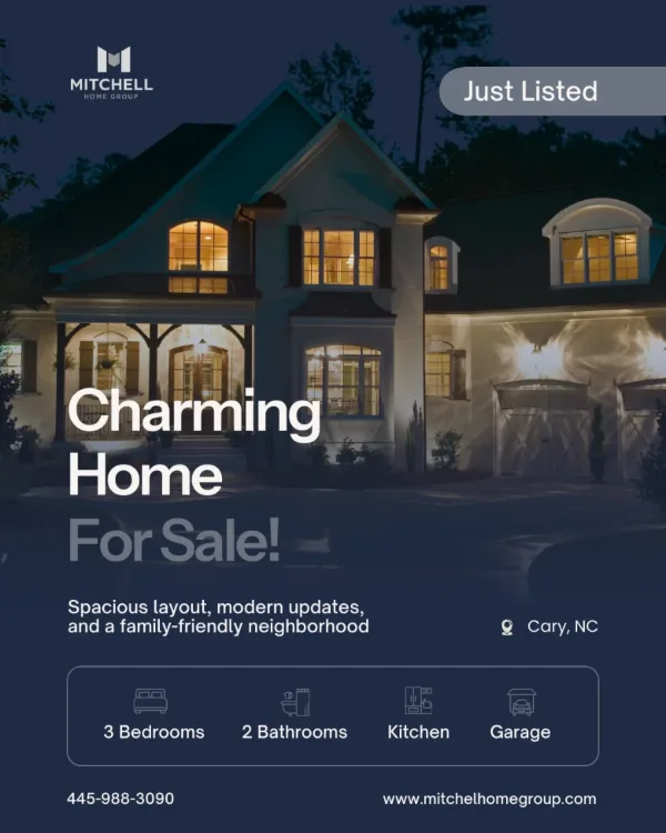 Real Estate social media post example by $99 Social