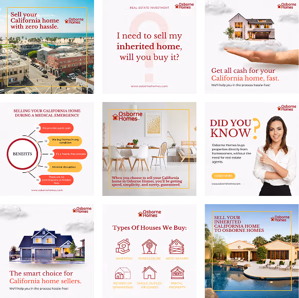 Real estate firm brand grid